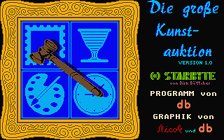 Grosse Kunstauktion (Der) atari screenshot